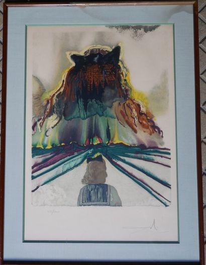 Salavador DALI (1904-1989)
Gala, 1973
Lithographie...