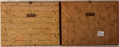 19th c. school
Animated landscape
Pair of...