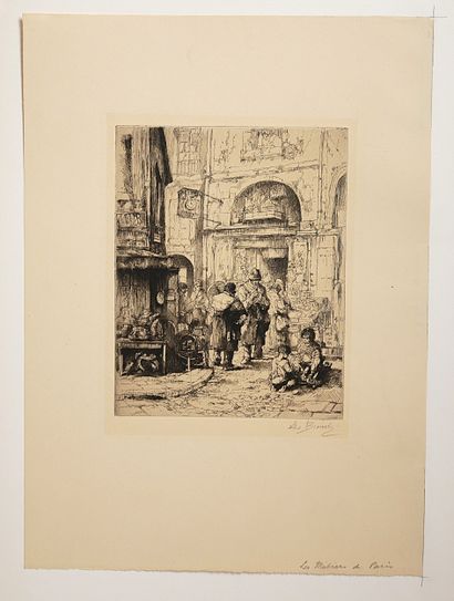 Auguste BROUET (1872-1941)
- Le joueur de...