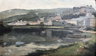 Nineteenth century school.
River bank
Two...