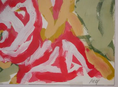 Contemporary school
Bust in profile
Gouache...