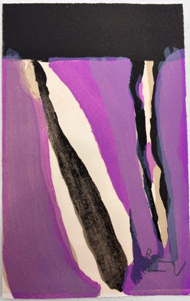 Bram VAN VELDE (1895-1981)
- Trop ardente
...