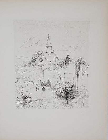 Robert LOTIRON (1886-1966)
- The chapel (Seine...