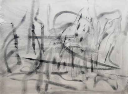 Bernard SABY (1925-1975)
Untitled, 1962
Black...