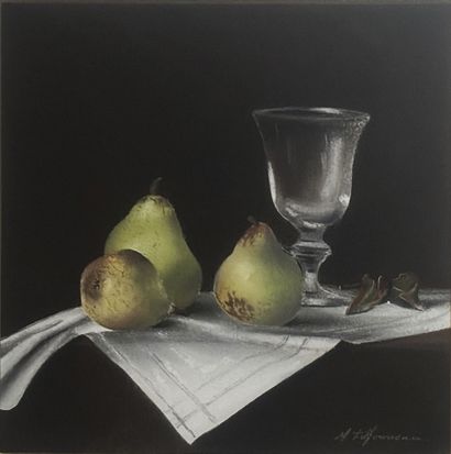 Contemporary school
Still life
Three pastels...