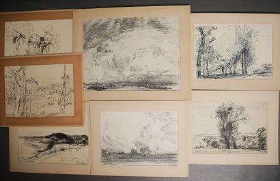 Auguste LEPERE (1849-1918)
Landscape
Seven...