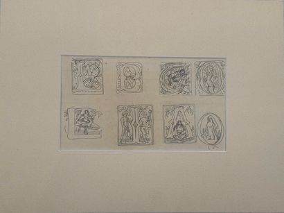 Ludovic-Rodo PISSARRO (1878-1952)
Lettrines
Graphite...