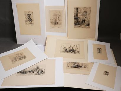 Auguste BROUET (1872-1941)
- Le joueur de...