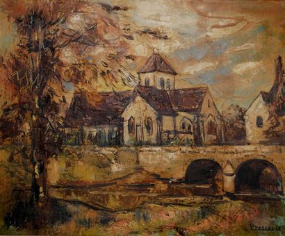 Marcel PRESSAC (1926-)
L'église de Saint...