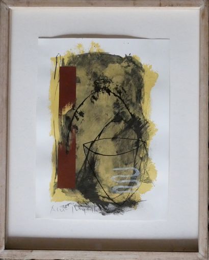 Contemporary school
Untitled
Gouache signed...