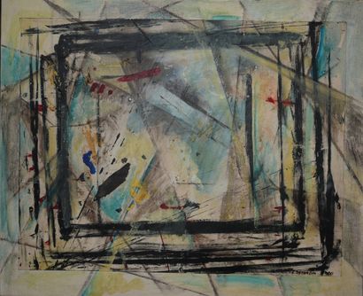 Guy BEZANCON (1942-2023)
Untitled
Oil on...