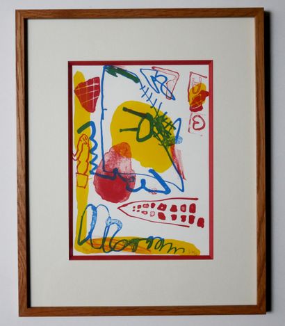 Jan VOSS (1936-)
Untitled
Lithograph signed...
