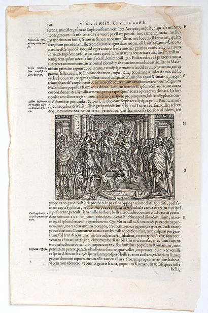Lot de treize gravures anciennes dépareillées...