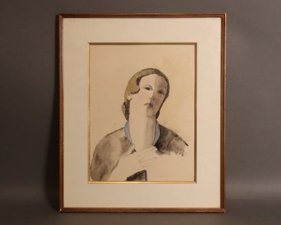 Modern school
Portrait of a woman
Watercolor...