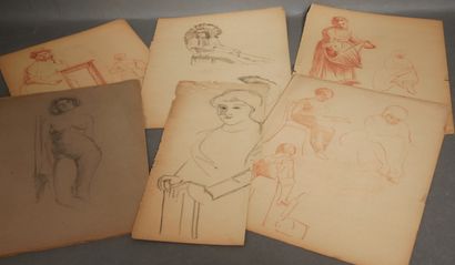 André BOUDREAUX (1881-1970)
Study of women...