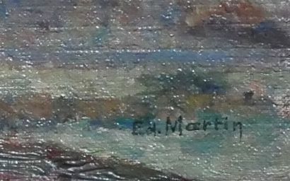 Ed MARTIN (20th c.)
Cityscape
Oil on canvas...