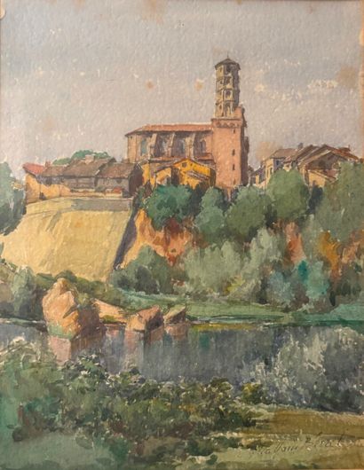 Alice MAIN-BECRET (1875-?)
View of Buzet...