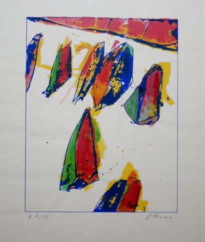 Daniel HUMAIR (1938-)
Composition
Two lithographs...