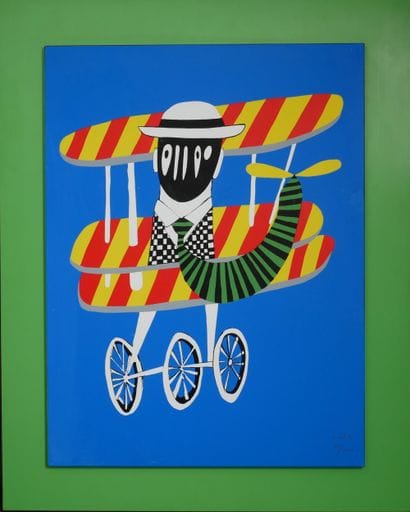 Yannis GAITIS (1923-1984)
The Aviator, 1971...