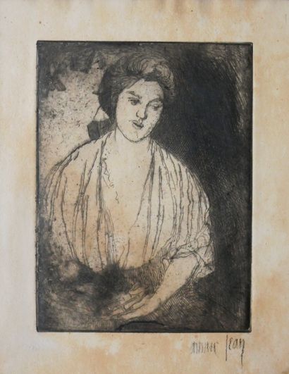 Lot :
- Edmond AMAN-JEAN (1860-1936)
Jeune...