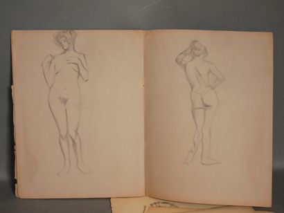 André BOUDREAUX (1881-1970)
Study of women...