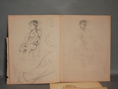 André BOUDREAUX (1881-1970)
Study of women...
