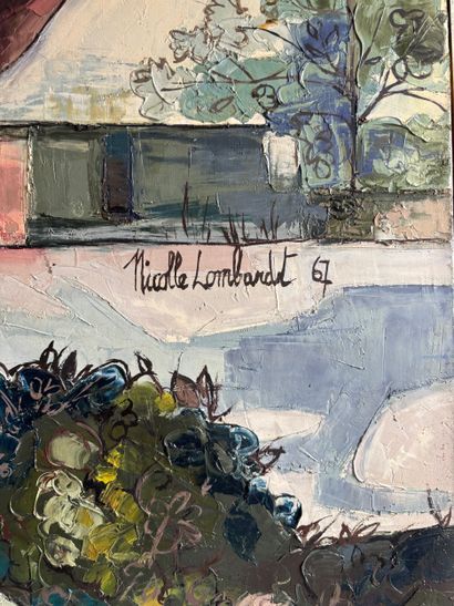 Nicolle LOMBARDET (20th c.)
Woman seated...