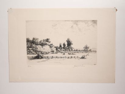Herman Armour WEBSTER (1878-1970)
- Canal...