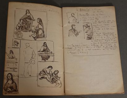 André BOUDREAUX (1881-1970)
Six sketchbooks:...