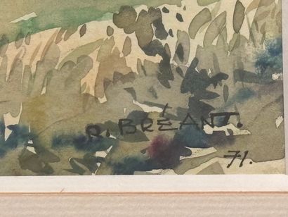 R. BREANT (20th c.)
- Le Hourdel (Somme Bay)
-...