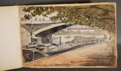 André BOUDREAUX (1881-1970)
Six sketchbooks:...