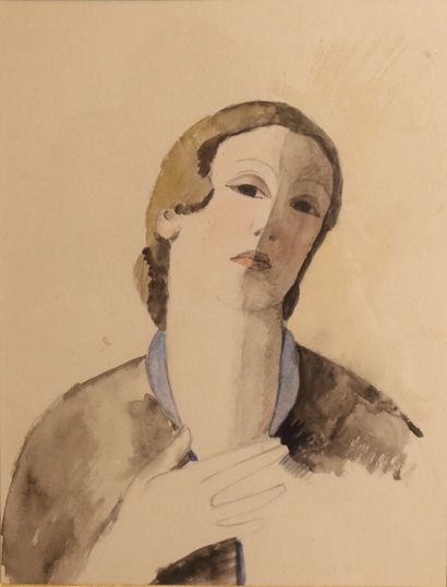 Modern school
Portrait of a woman
Watercolor...