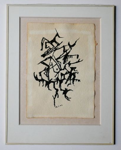 Jean-Claude PIROTTE (1939-2014)
Sans titre
Encre...