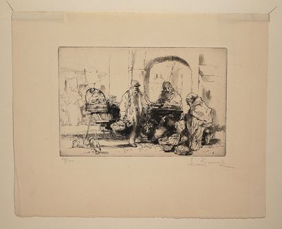 Auguste BROUET (1872-1941)
- Le joueur de...