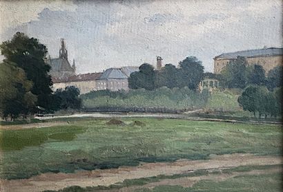 Modern school
Landscape
Oil on cardboard
21.5...