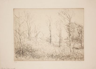 Jacques BEURDELEY (1874-1954)
- The orchard...