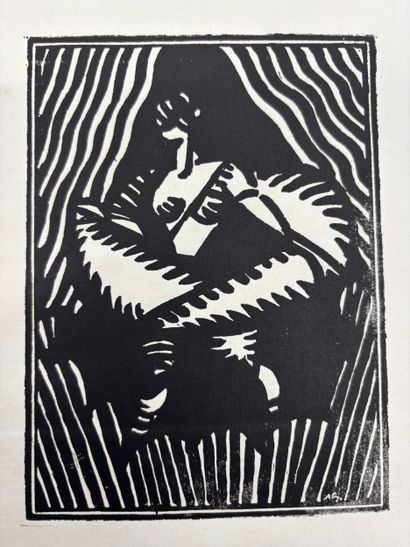 Lot :
- Albert GLEIZES (1881-1953)
Danseuse
Bois...
