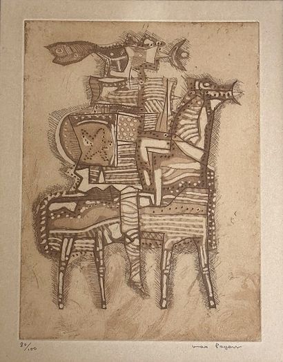 Max PAPPART (1911-1994)
Don Quixote
Etching...