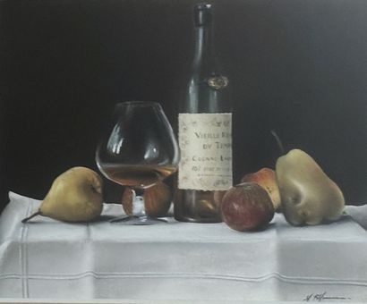 Contemporary school
Still life
Three pastels...