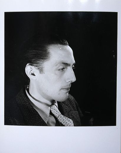 WOLS
Portrait of Roger GILBERT-LECOMTE (1907-1943)....