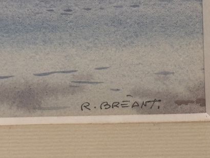 R. BREANT (20th c.)
- Le Hourdel (Somme Bay)
-...