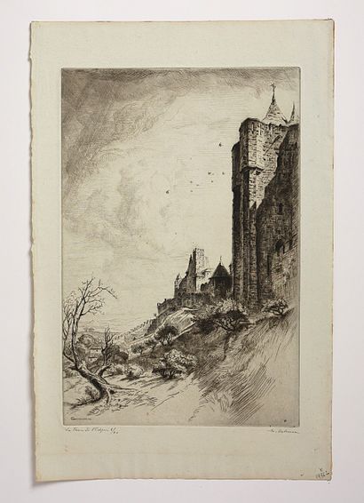 Maurice ACHENER (1881-1963)
- Le Planay
Eau-forte...