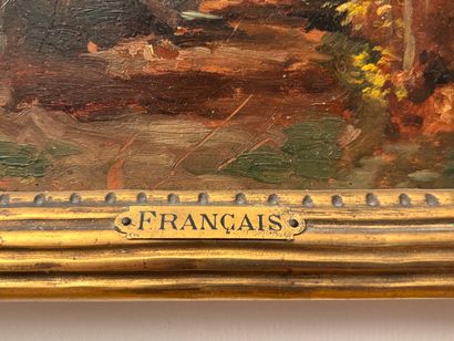 French school of the 19th c.
Undergrowth
Oil...