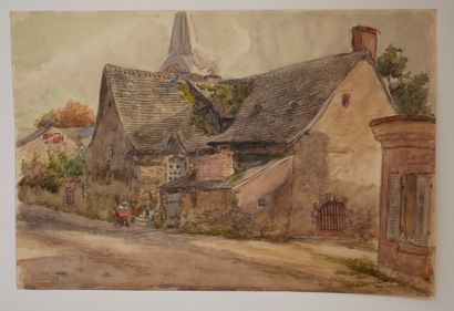 Léon SALLES (1868-1950)
Saint-Loup du Mortier,...