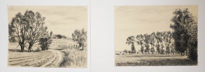 Jacques CIRY (1914-1982)
- Farm in Lorraine
-...
