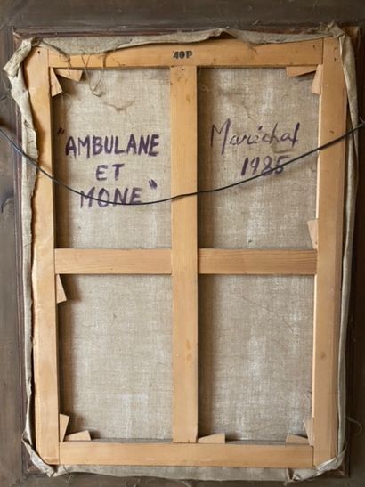 Claude MARECHAL (1925-2009) 
Ambulane and...