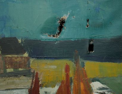 Claude ALIOTTI (1925-1989)
Bateaux de pêche...