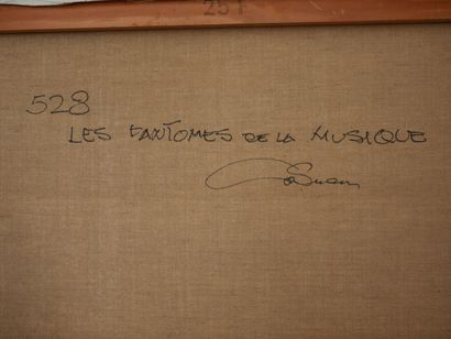 Ruben GROSMAN (1914-2010)
The Ghosts of Music
Oil...