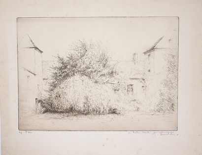 Jacques BEURDELEY (1874-1954)
- Courtyard...