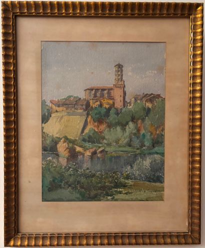 Alice MAIN-BECRET (1875-?)
View of Buzet...